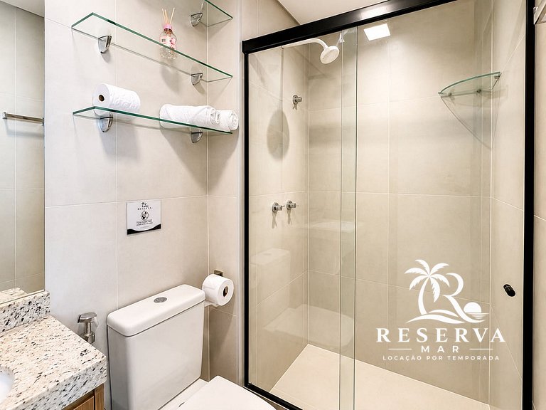 Studio Beach Class Meireles with rooftop and pool by Reserva