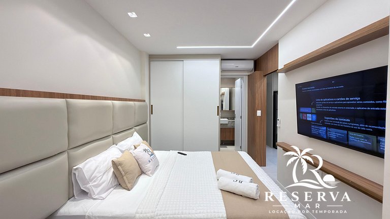 Lujo con vista al mar Beach Class Meireles por RM