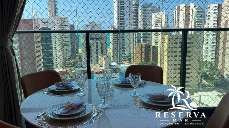 Luxury sea view Beach Class Meireles by RM