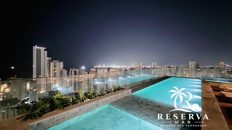 Luxury sea view Beach Class Meireles by RM