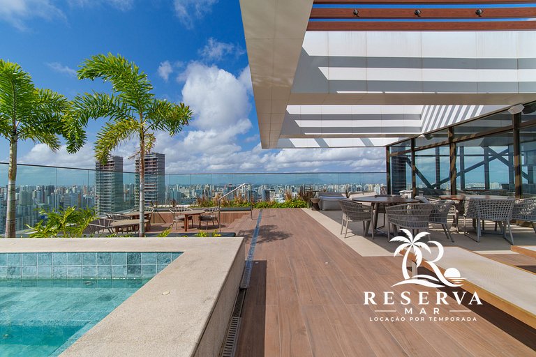 Luxury sea view Beach Class Meireles by RM